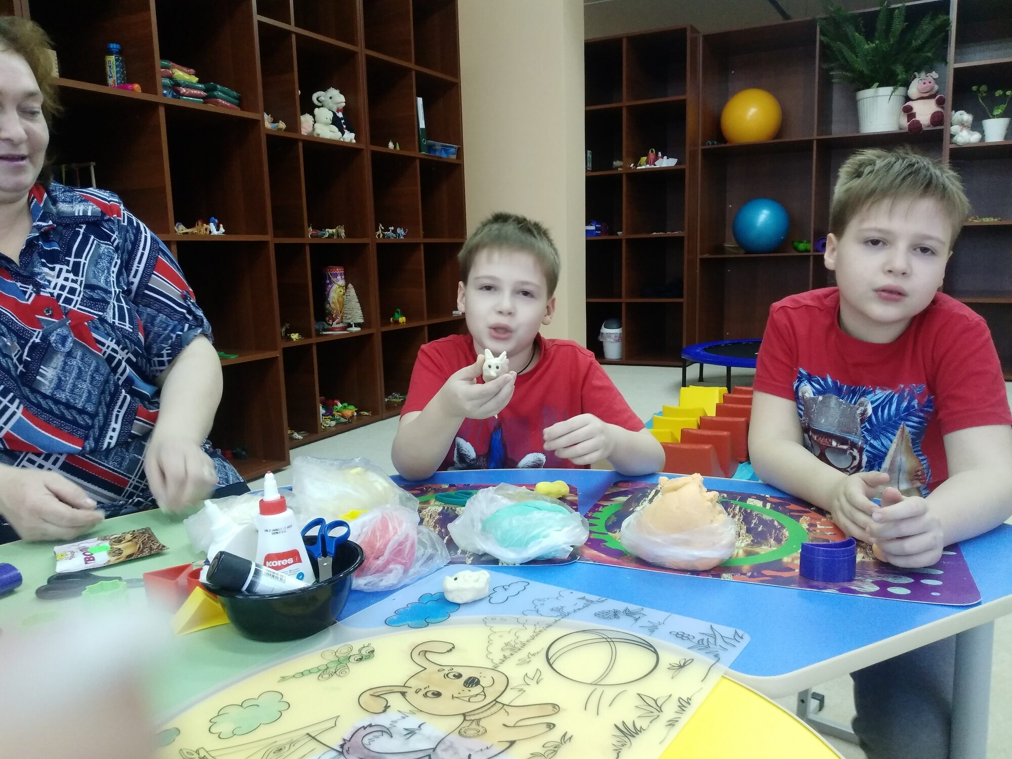 Лепка соленым тестом